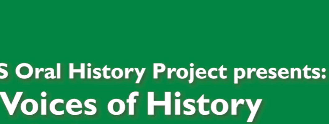 The Voices of History: Leaders of My Community